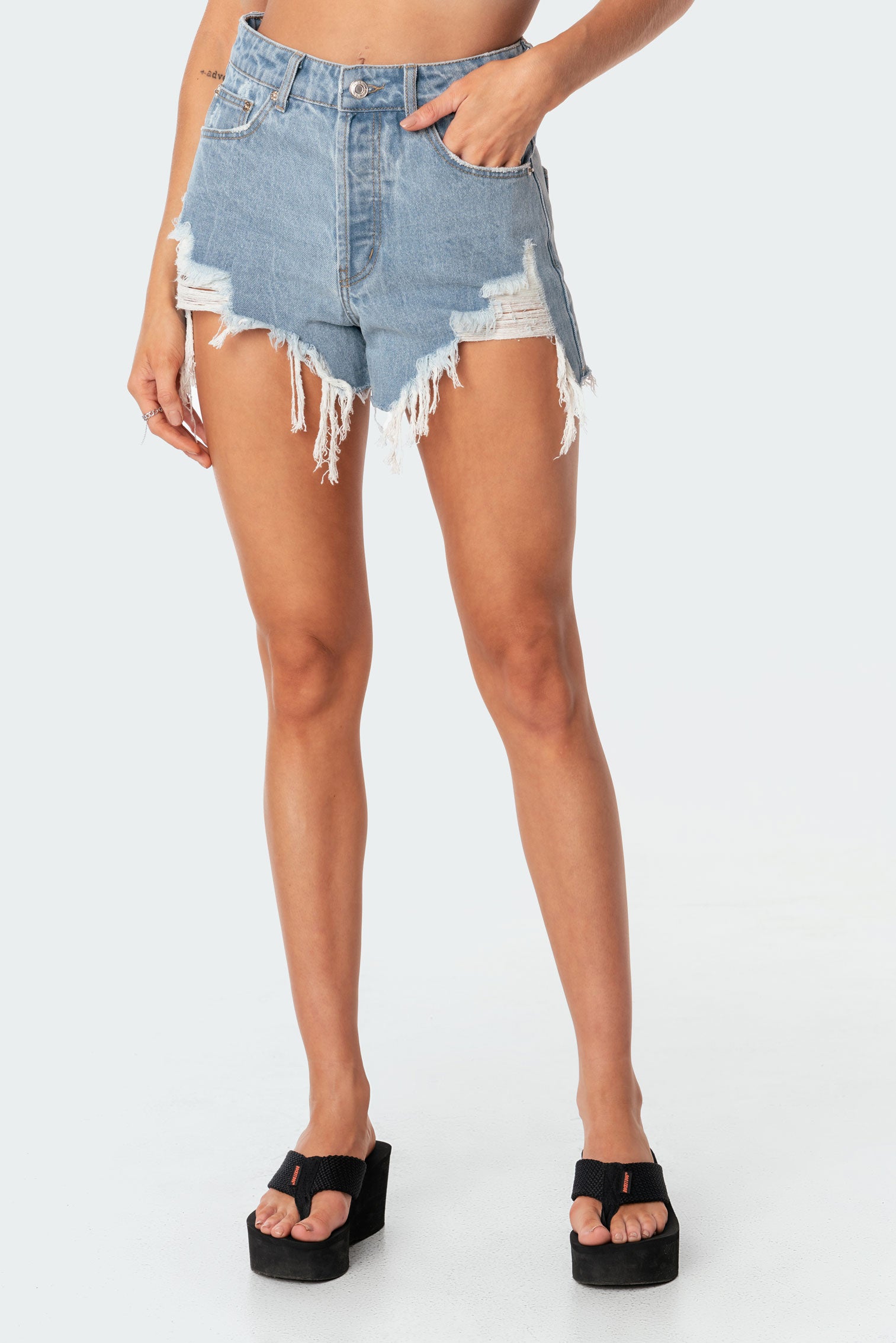 Cali Girl Denim Shorts - Image 2
