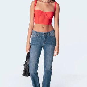 Aubrey Low-Rise Jeans