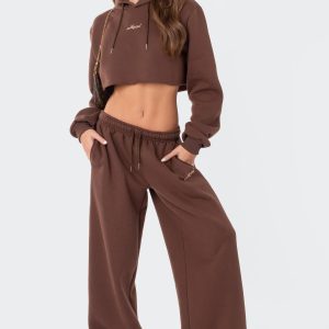 Brenna Low Rise Wide Sweatpants