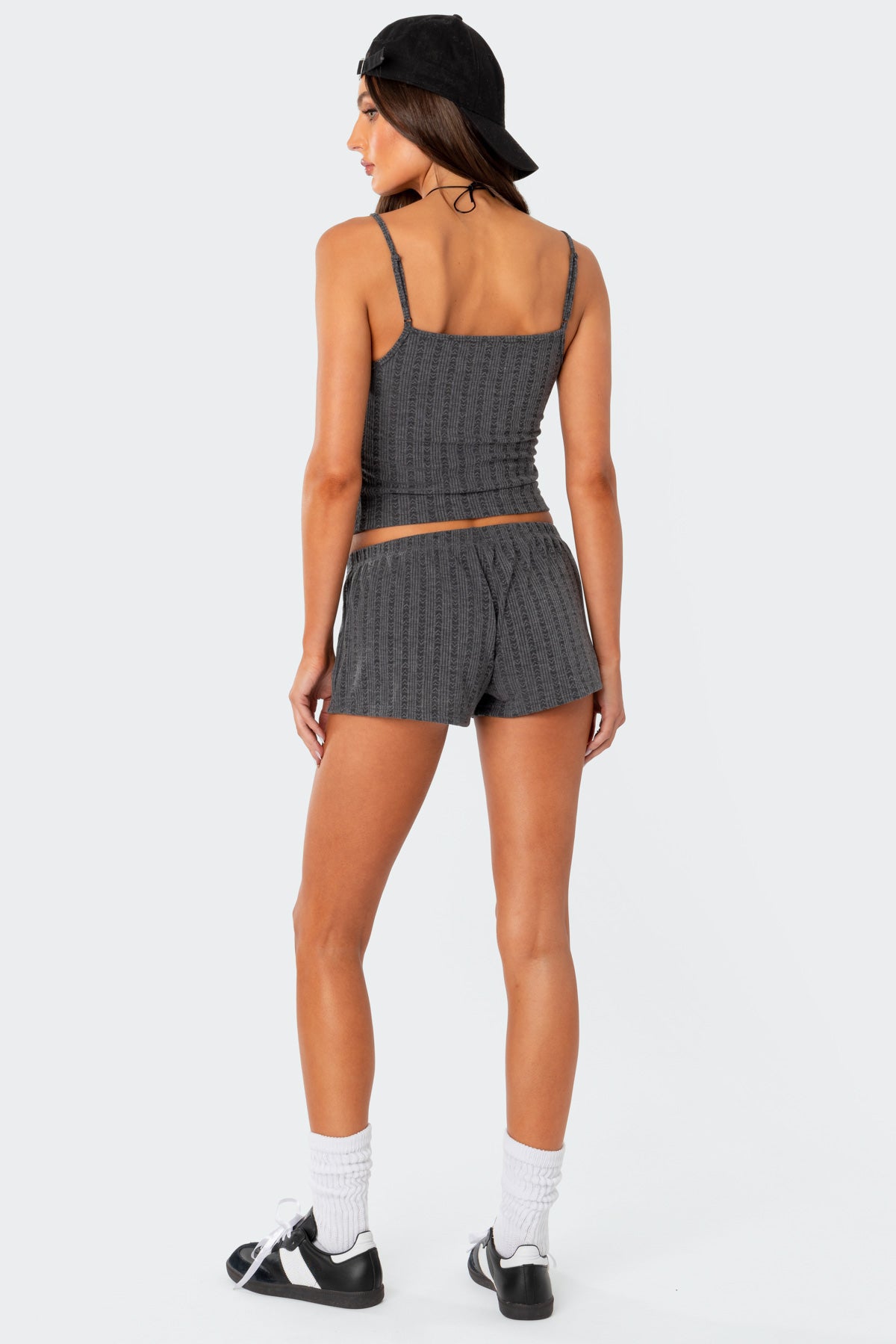 Irene Low Rise Pointelle Micro Shorts - Image 4