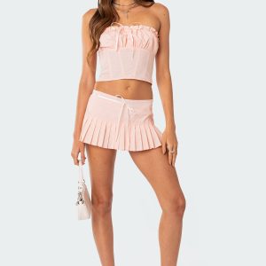 Karmen Pleated Mini Skort