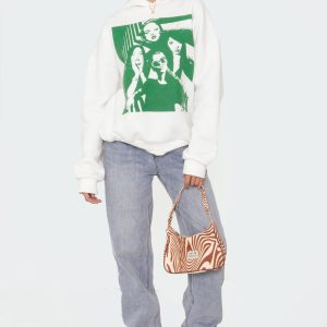 Mono Print Hoodie