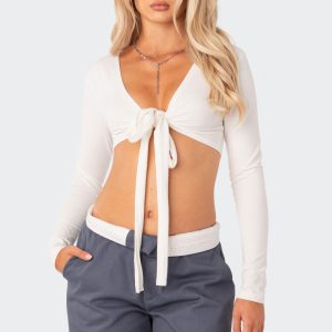 Layla Wrap Crop Top