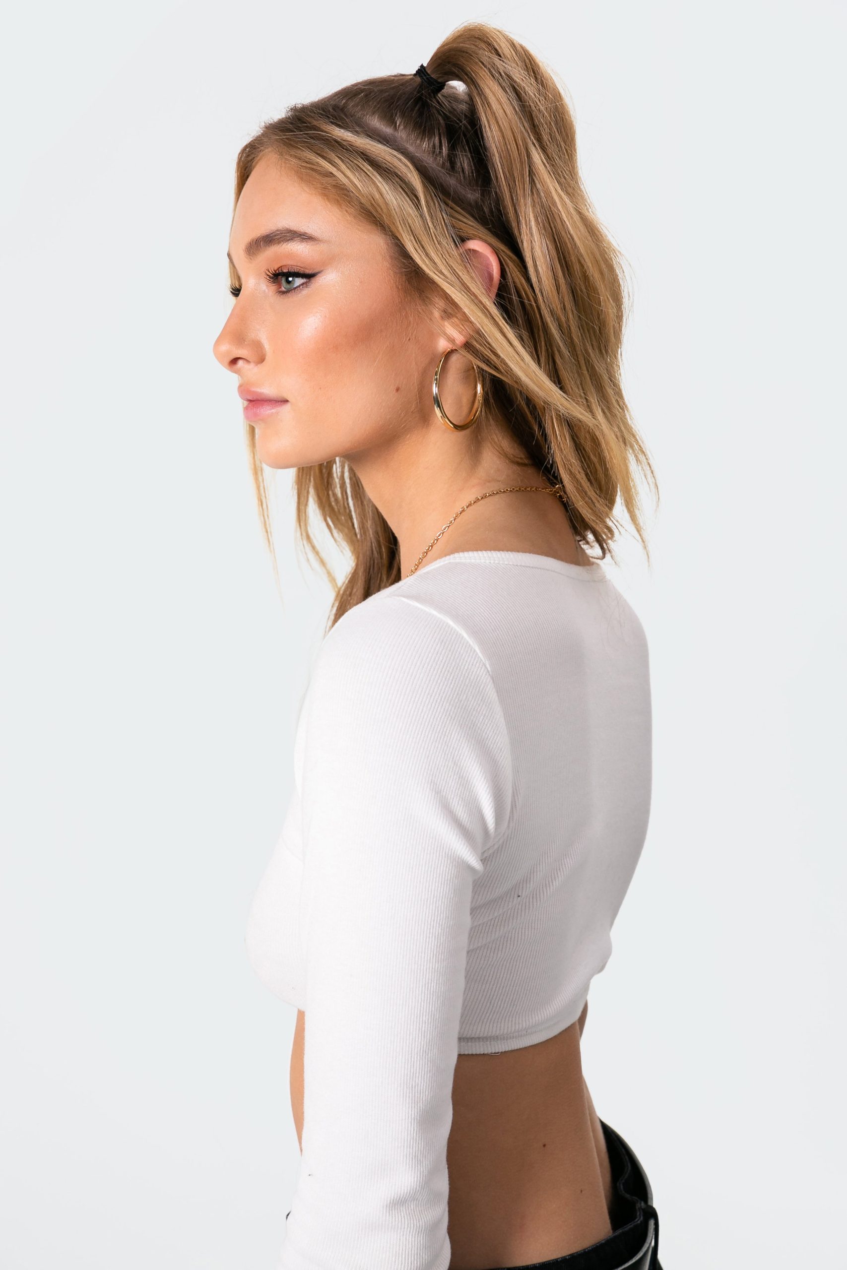 Diva Hoop Earrings - Image 3