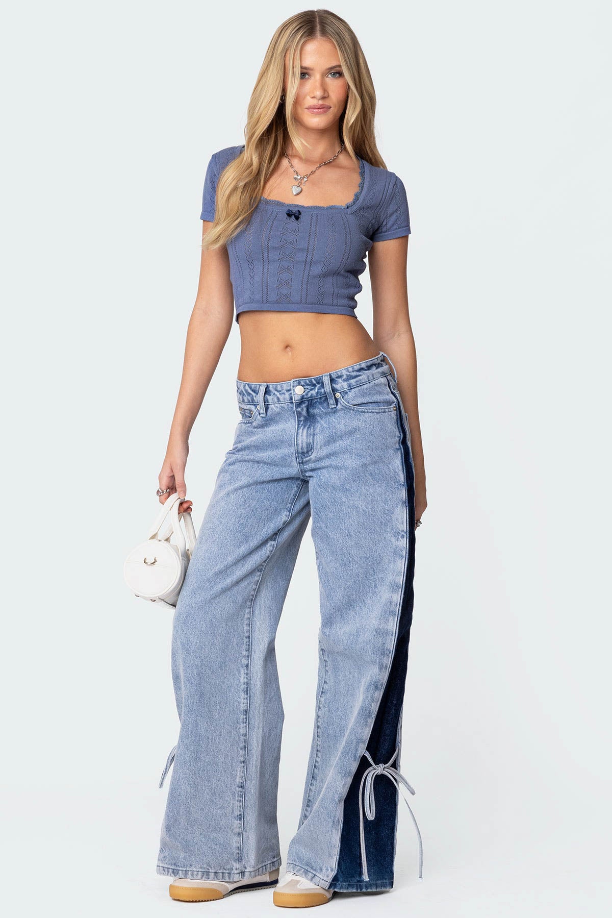 Luciana Knit Crop Top - Image 2
