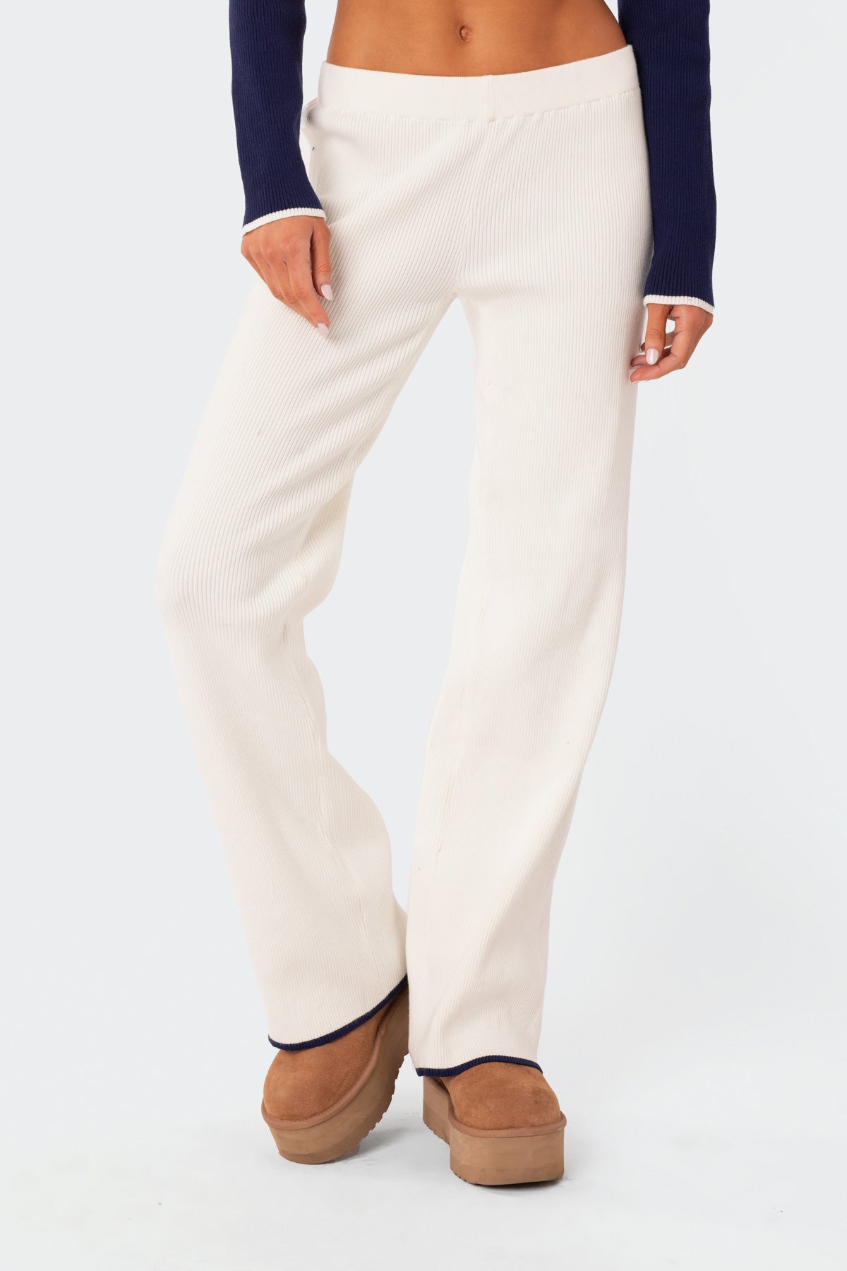 Jax Low Rise Knitted Pants - Image 2