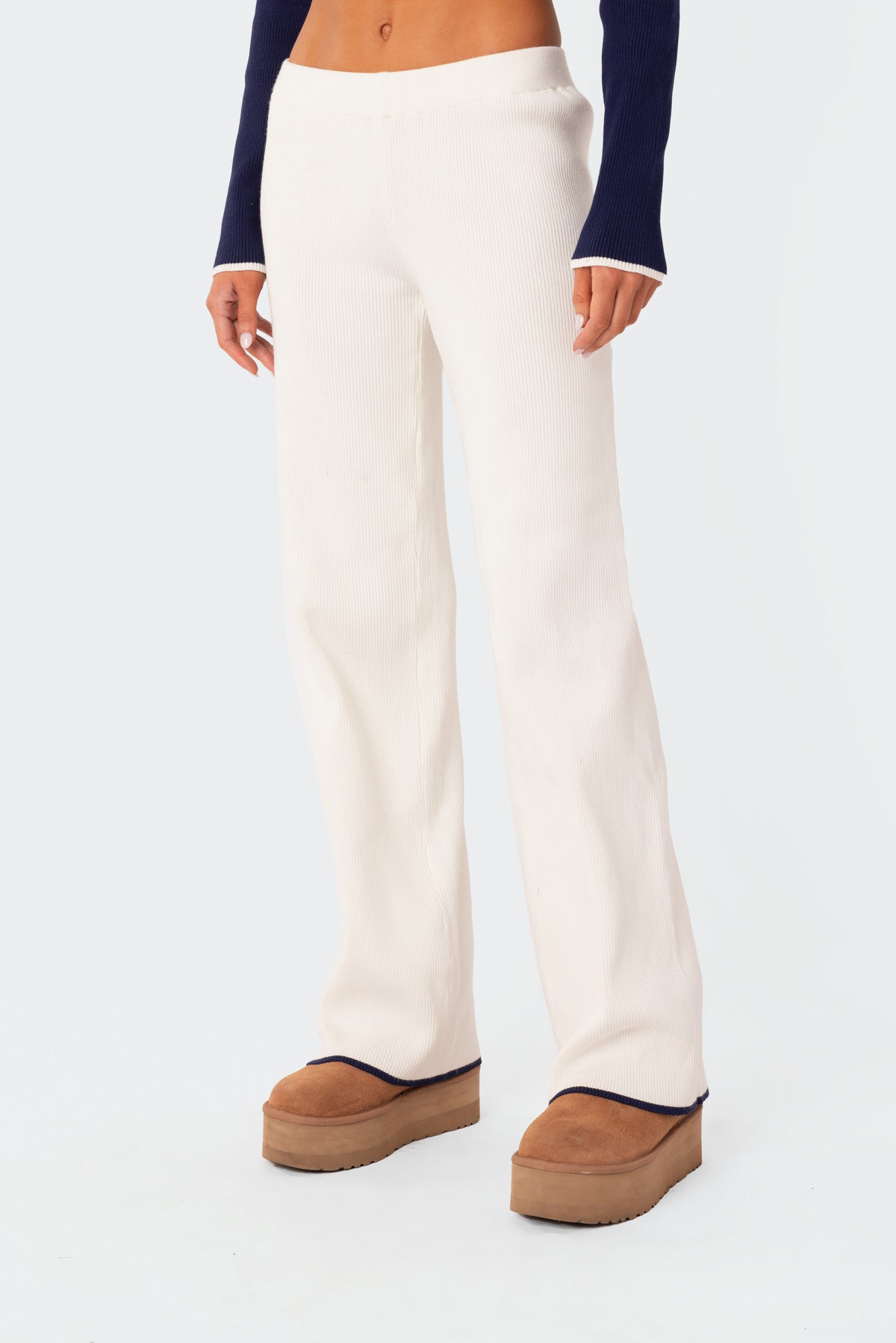 Jax Low Rise Knitted Pants - Image 3