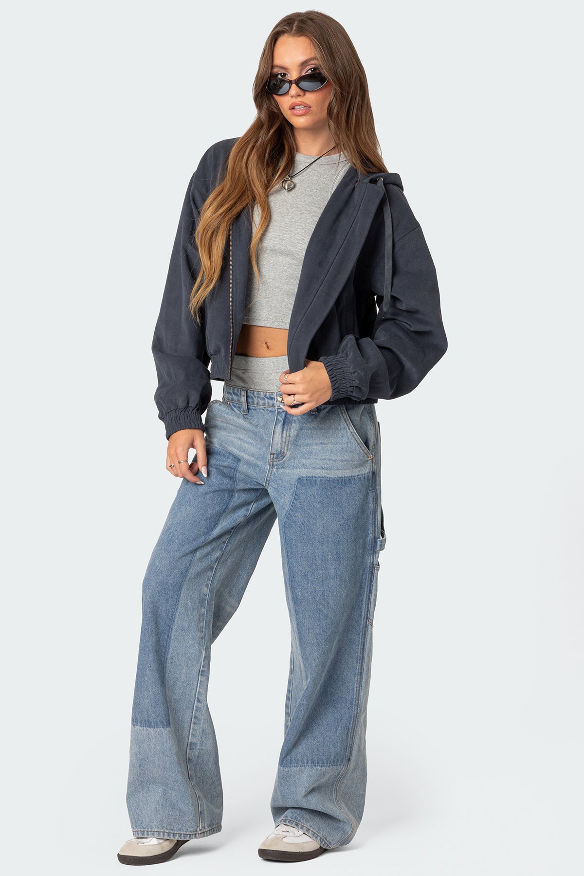 Milly Oversized Cropped Jacket - Image 5