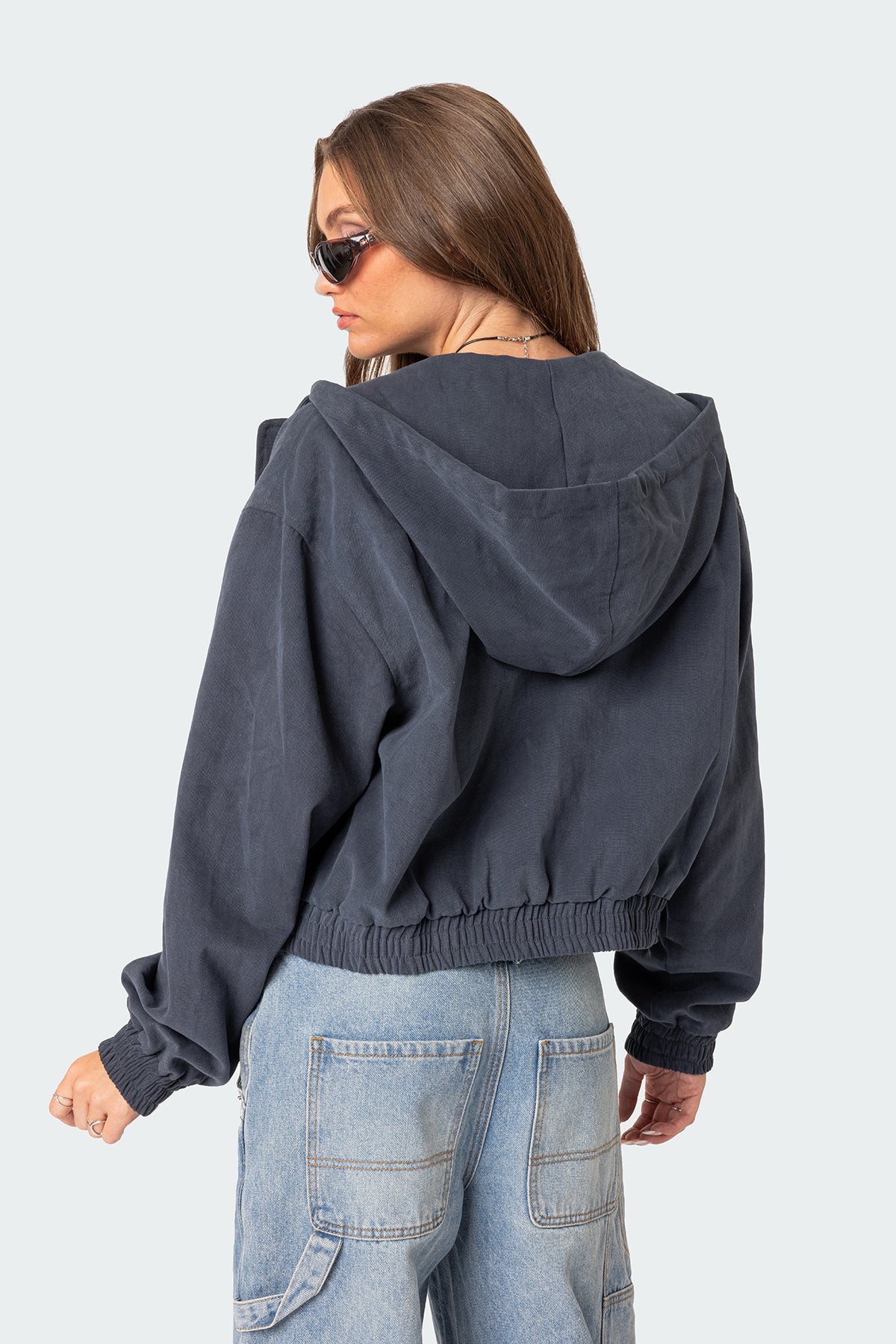 Milly Oversized Cropped Jacket - Image 4