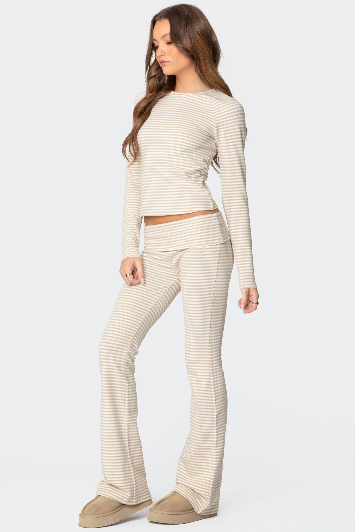 Kaeli Stripey Long Sleeve T Shirt - Image 3