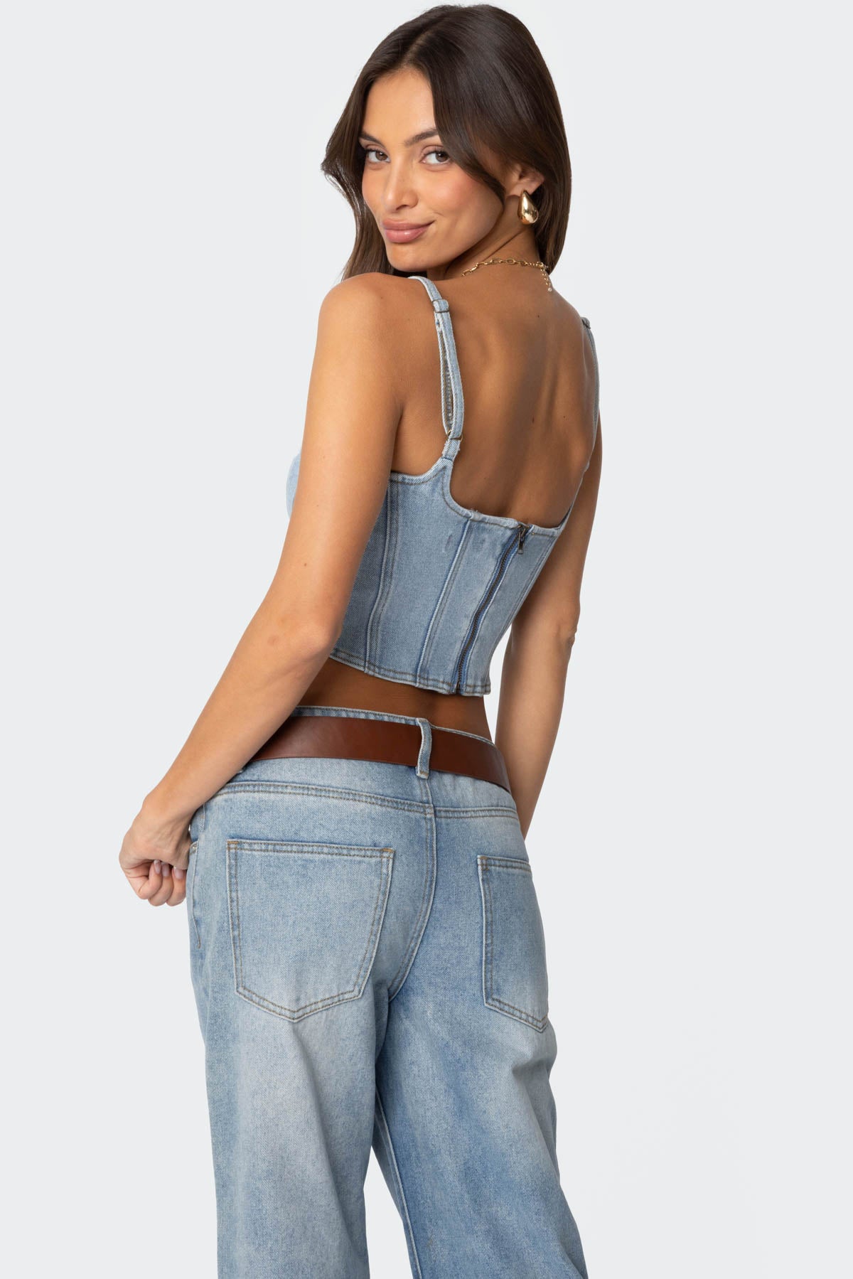 Tennessee Denim Corset - Image 5