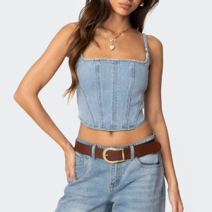 Tennessee Denim Corset
