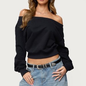 Christy Off Shoulder Sweatshirt