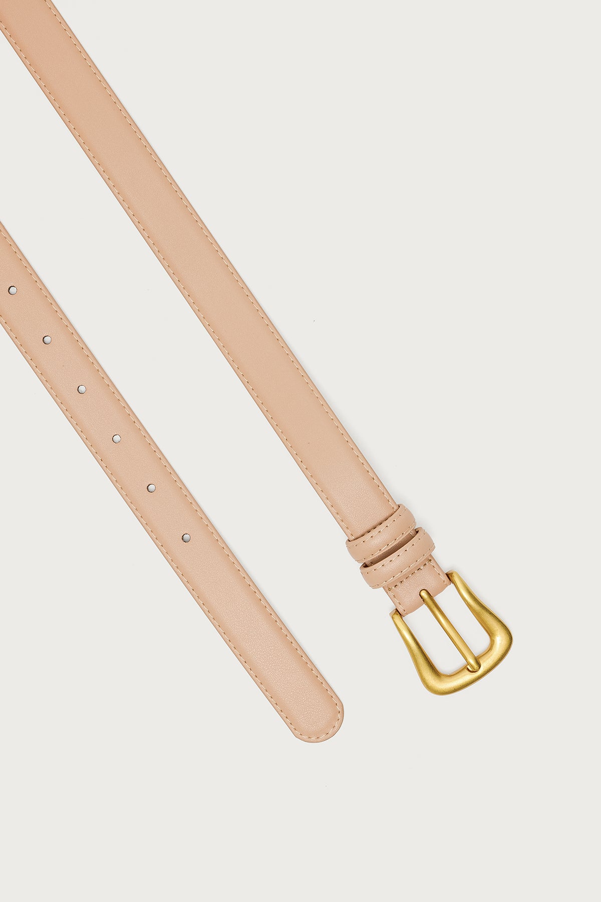 Back To Basics Faux Leather Belt - Image 3