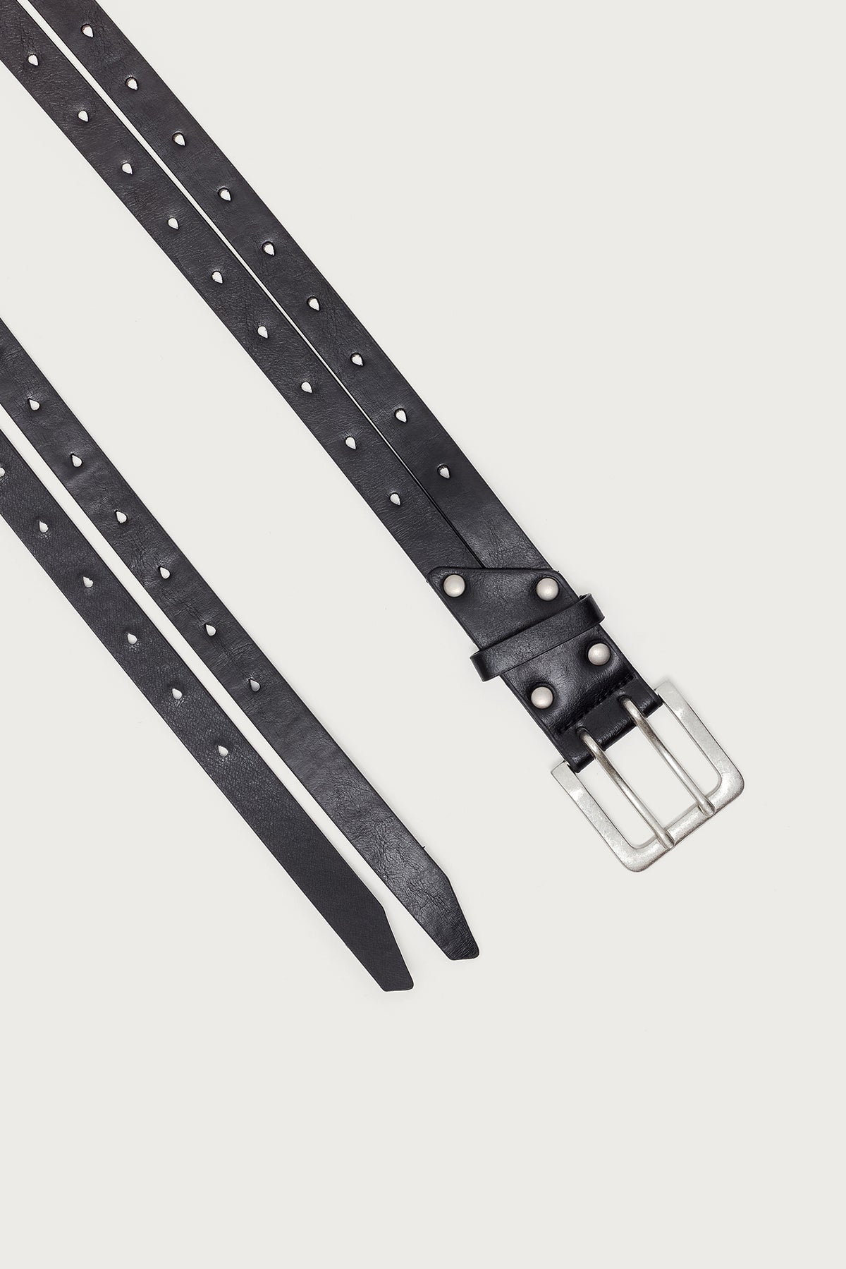 Double Look Faux Leather Belt - Image 3