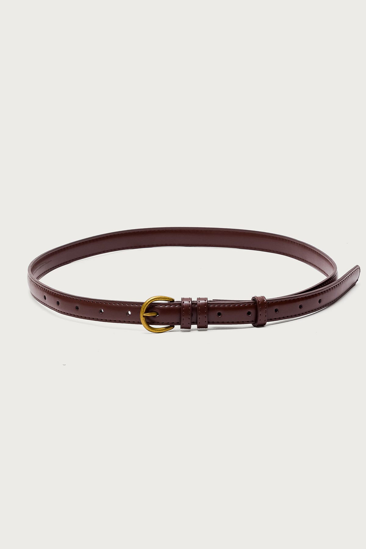 Goldey Faux Leather Belt - Image 2