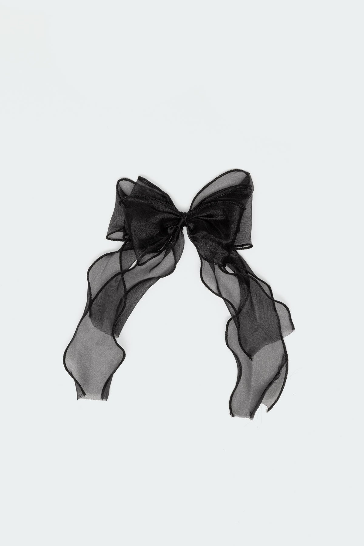 Frilled Bow Hair Clip - Image 2