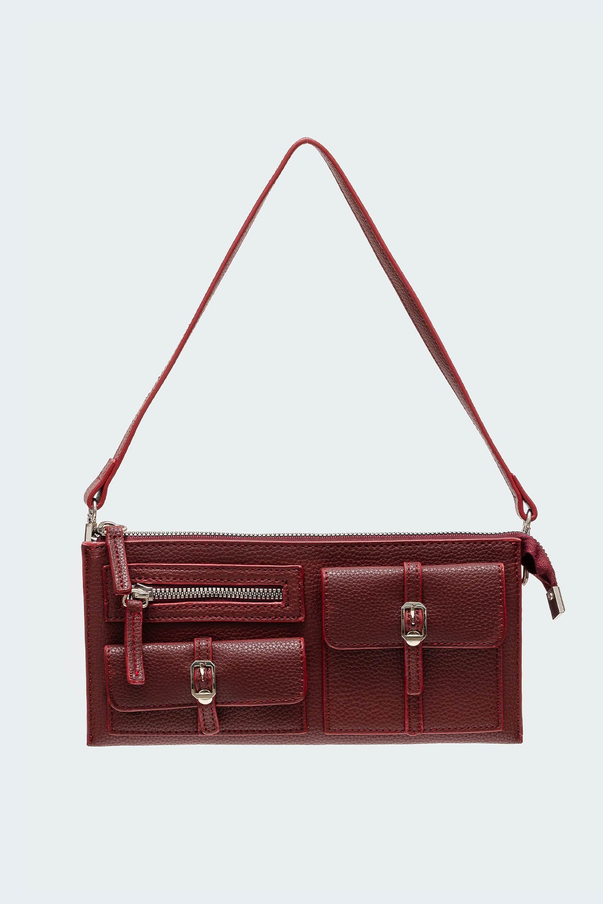 Utility Faux Leather Bag - Image 2