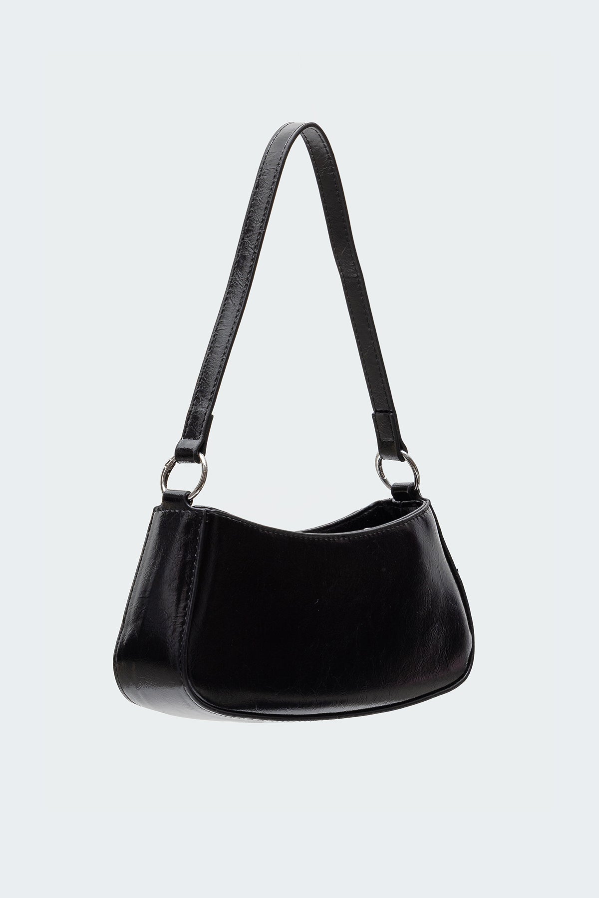 Buckle Up Faux Leather Bag - Image 5