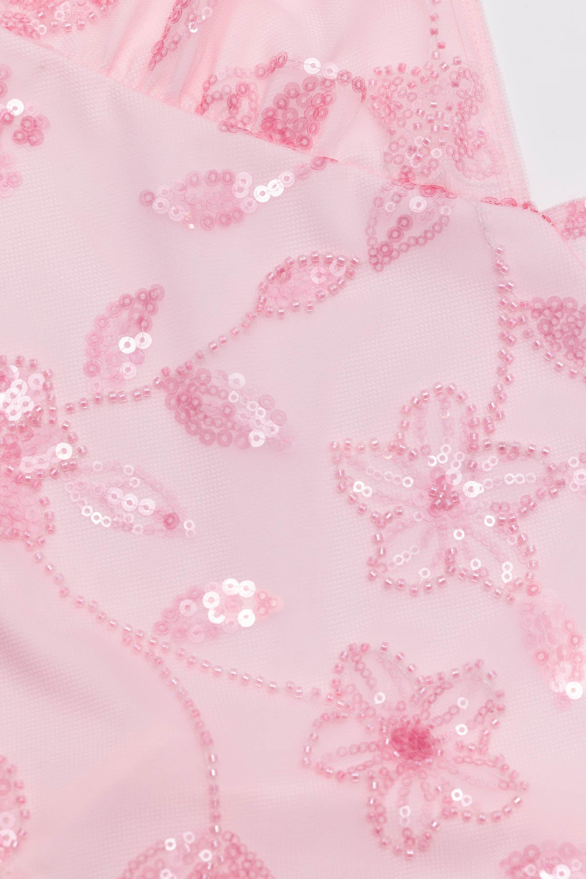 Pia Sequin Floral Backless Top - Image 7