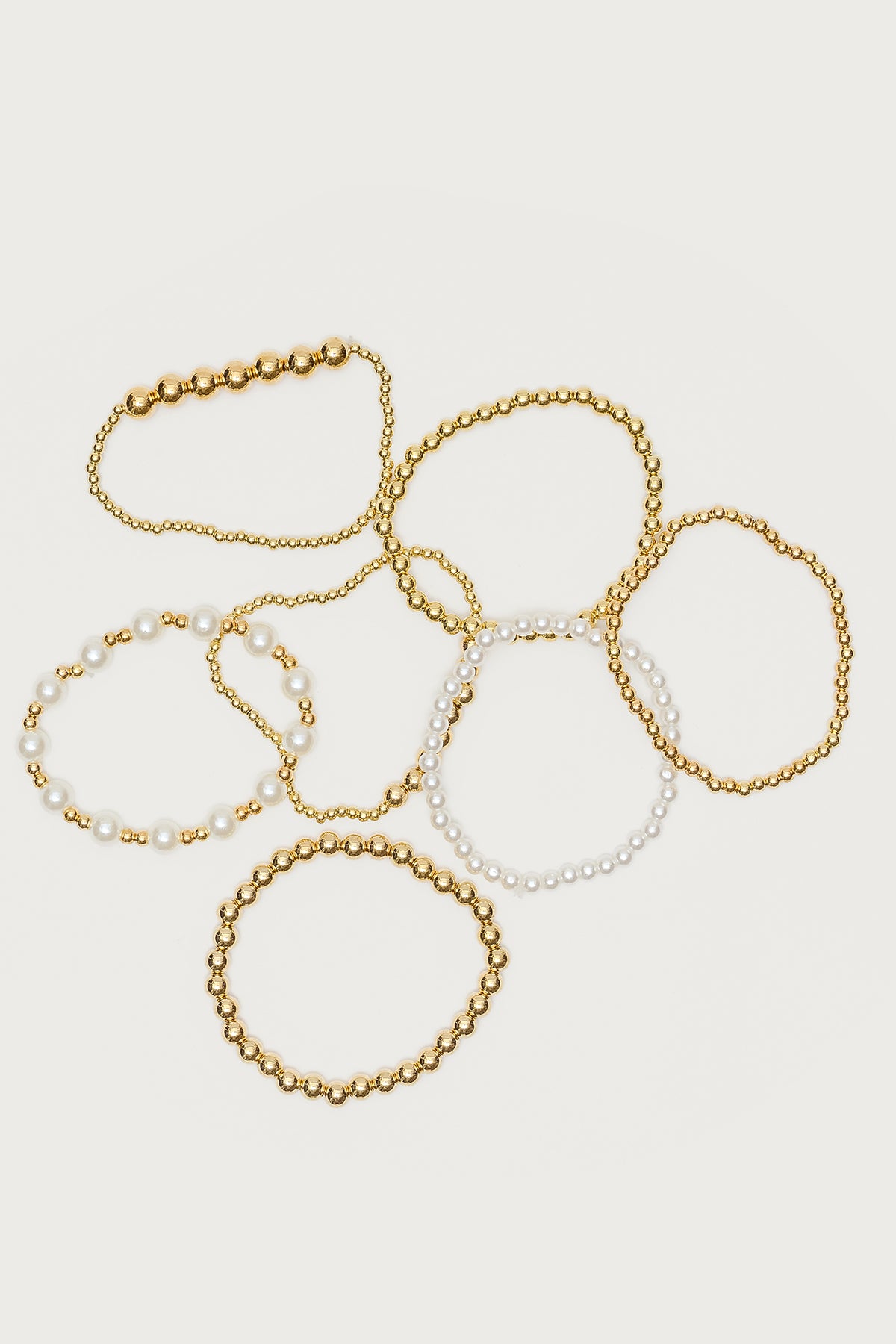 Glam Pearly Beaded Bracelet Pack - Image 2