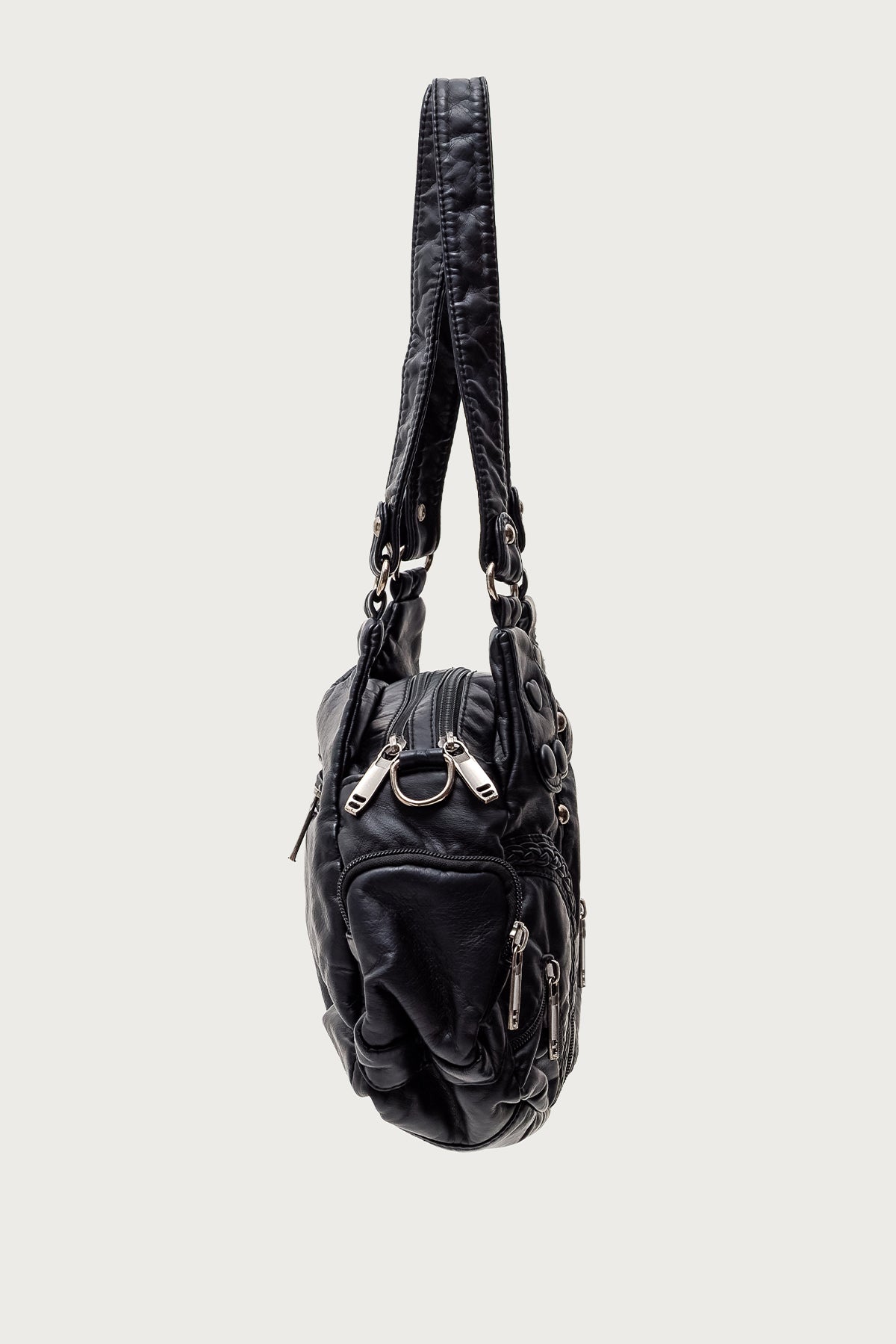 Bratty Faux Leather Bag - Image 4
