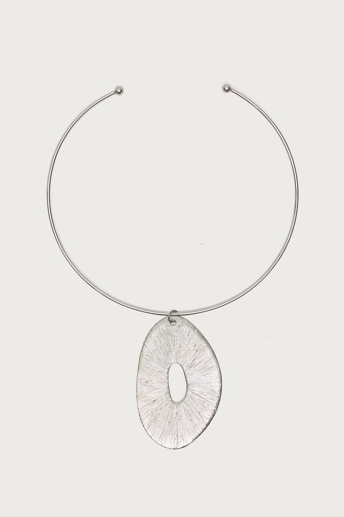 Abstract Pendant Cuff Necklace - Image 2