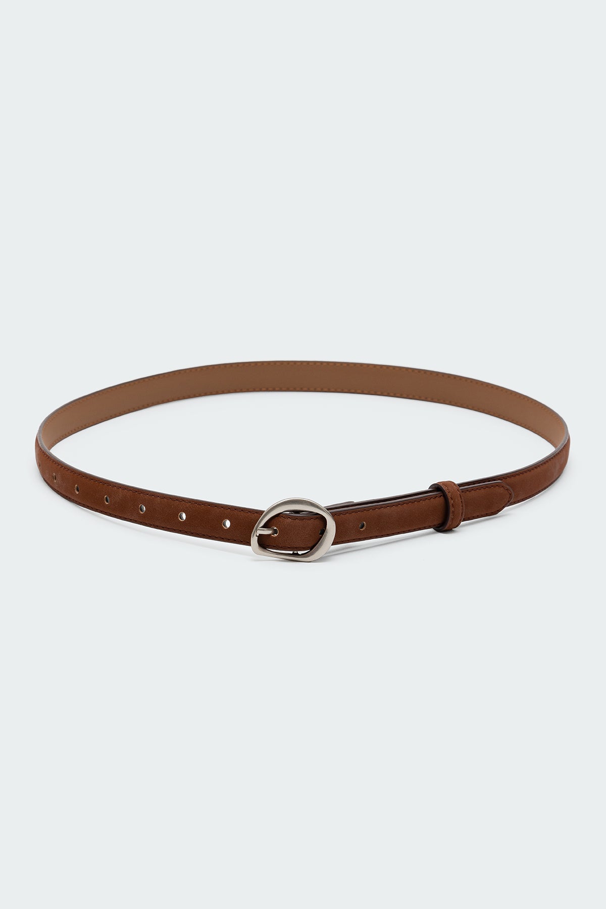 Faux Suede Slim Belt - Image 3