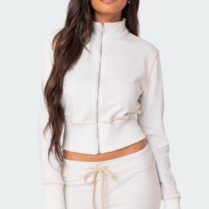 Alexia Zip Up Sweatshirt