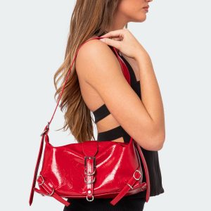 Marlie Faux Leather Shoulder Bag