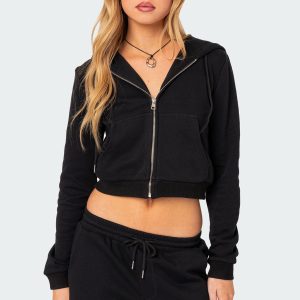 Annalise Zip Front Hoodie