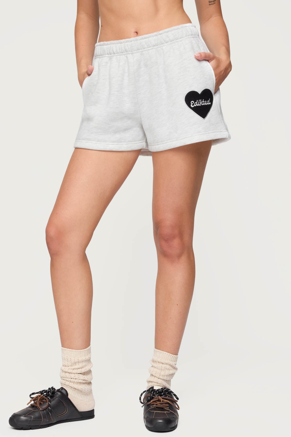 Big Love Edikted Sweat Shorts - Image 2