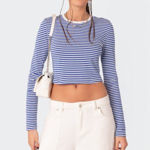 Montie Striped Long Sleeve T-Shirt
