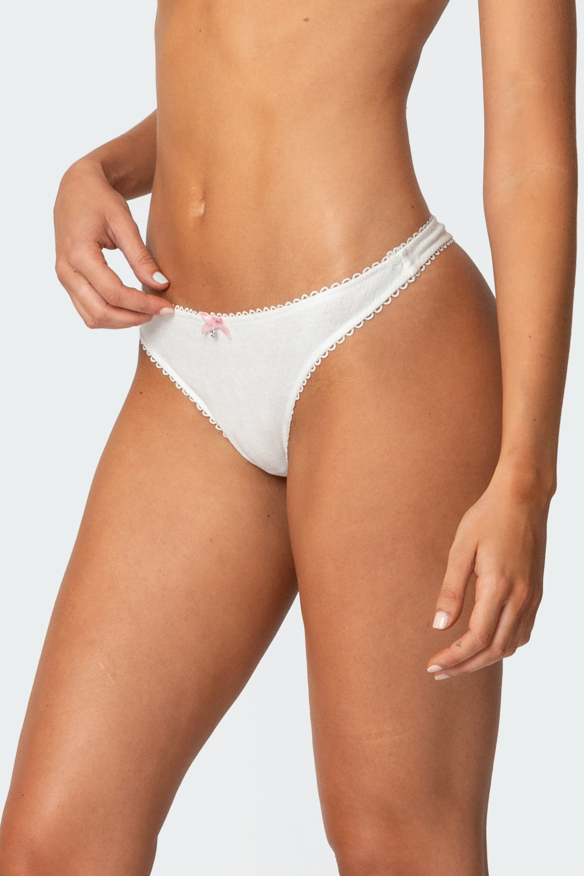 Charmed Pointelle Thong - Image 4