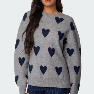 Big Heart Oversized Sweater