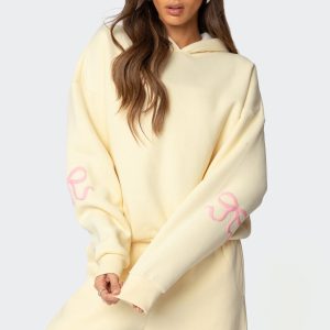 Bonney Bow Detail Hoodie