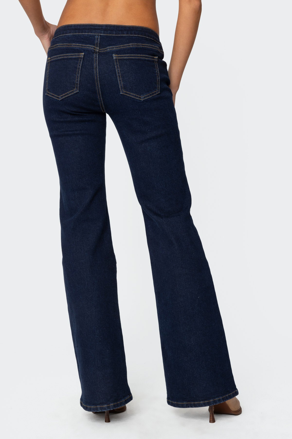 Alison Low Rise Flared Jeans - Image 5