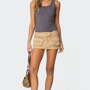 Mavis Cargo Mini Skort