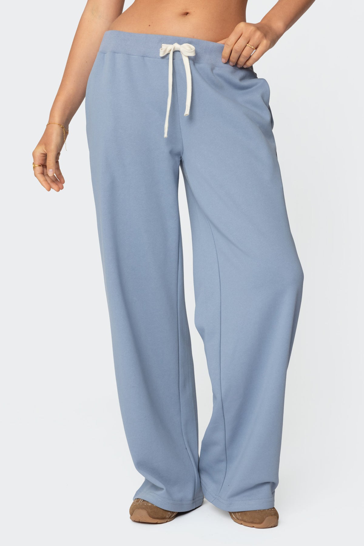 French Terry Straight Leg Sweatpants - Image 2