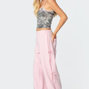 Claudette Baggy Ribbon Sweatpants