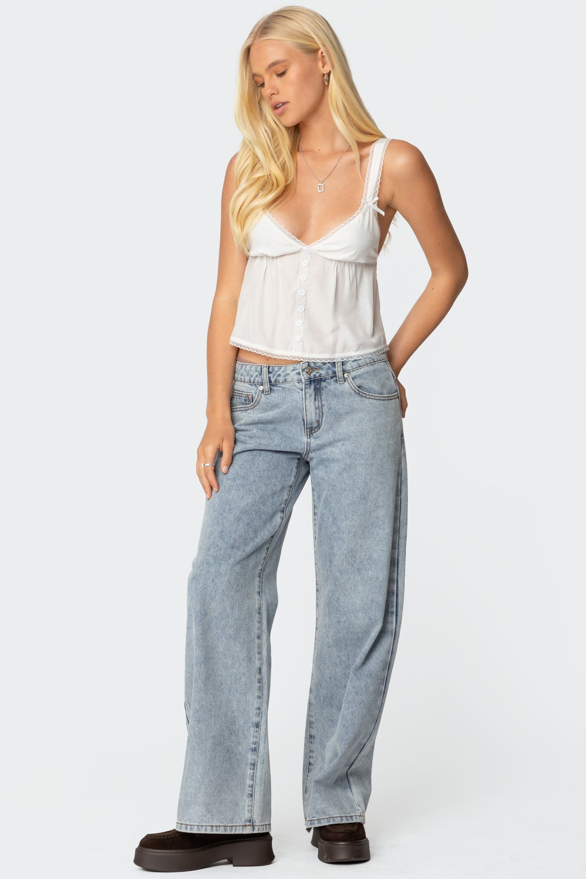 Andea Babydoll Tank Top - Image 4