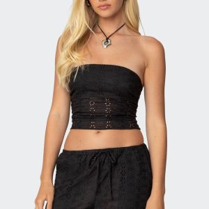 Lemon Lacey Cotton Corset