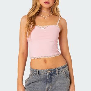 Alara Lace Trim Tank Top