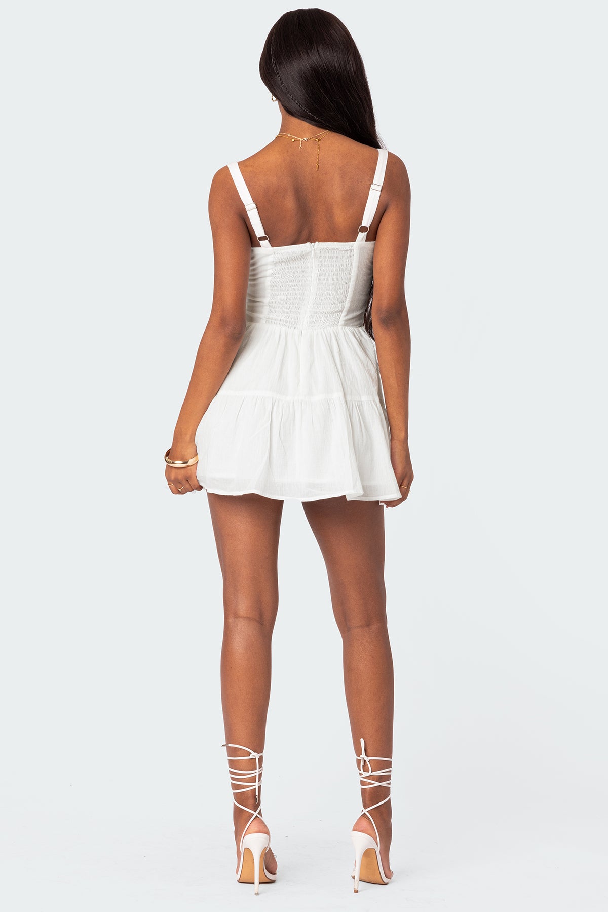 Lenore Cupped Mini Dress - Image 5