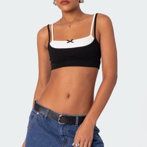 Gracie Layered Bra Top