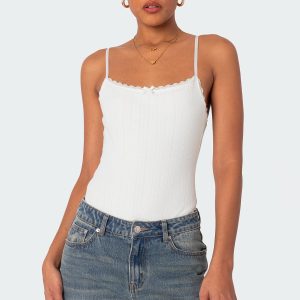 Krysten Lacey Pointelle Bodysuit