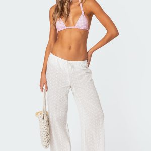 Miracle Cotton Lace Pants