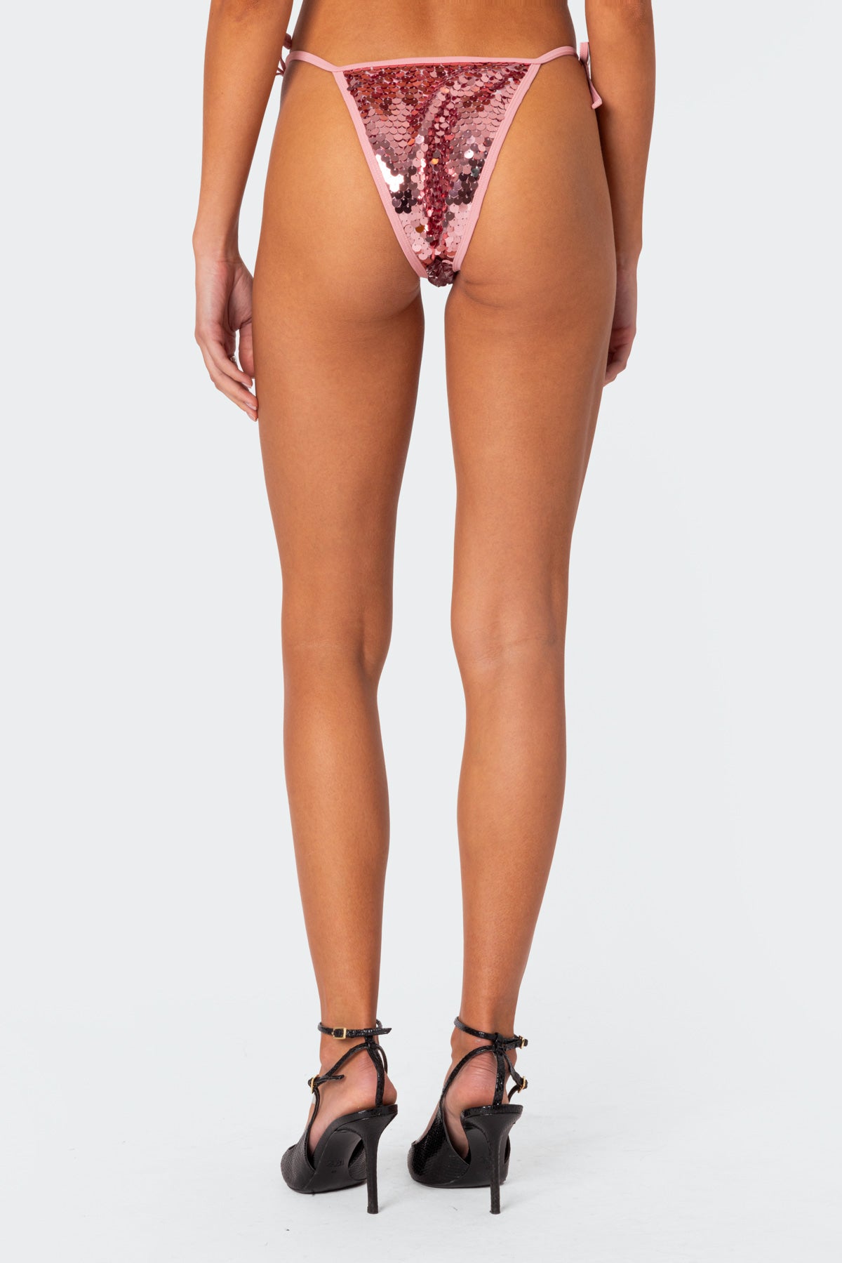 Lilly Sequin String Bikini Bottom - Image 5