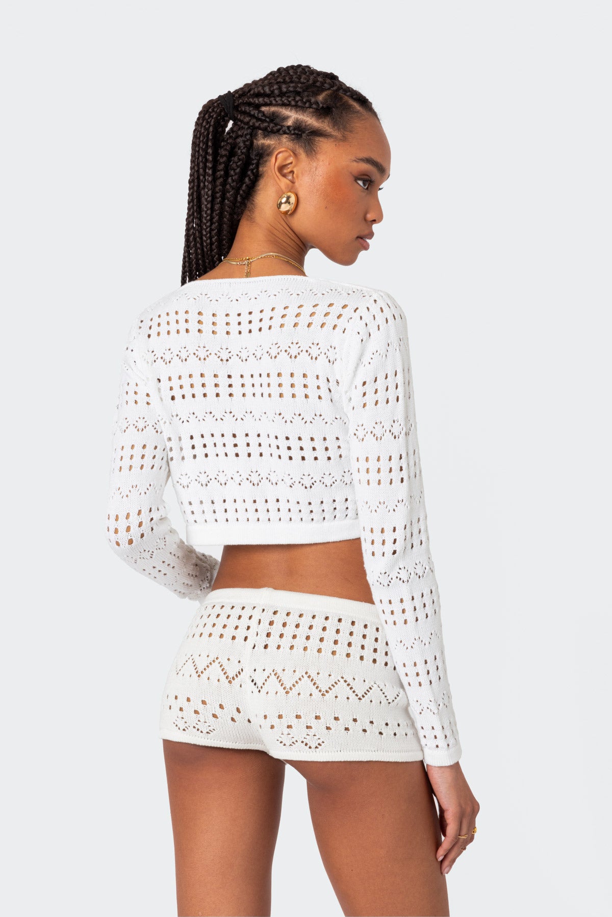 Betsy Tie Front Knit Top - Image 5