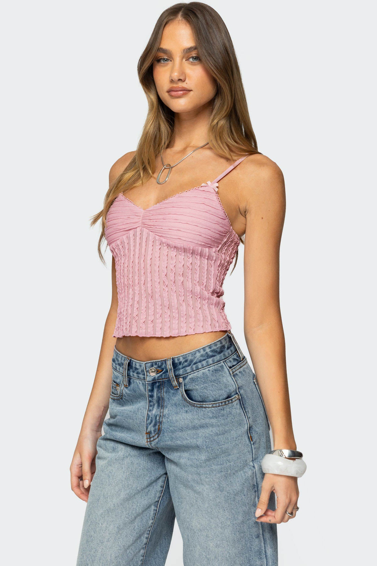 Aryah Ruffled Tank Top - Image 2